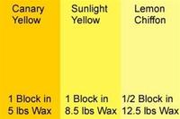 Canary Yellow Dye Block
