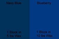 Navy Blue Candle Dye Block