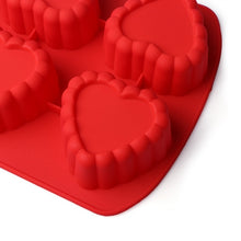 Load image into Gallery viewer, Silicone Heart Mold